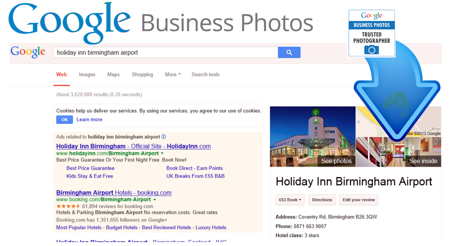 Google Business Photos Example In Search Results