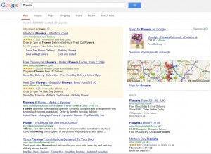 Google Search Flowers