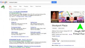 Stockport Plaza 360 Virtual Tour on Google Maps
