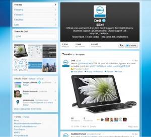 Dell Twitter Brand