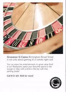 Grovesnor Casino Birmingham