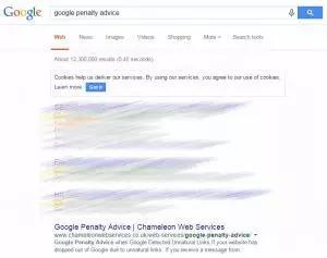google penalty advice