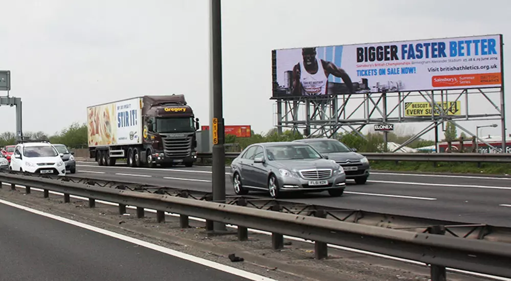 Digital Advertising On Motorways