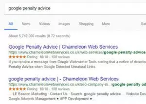 google penalty advice