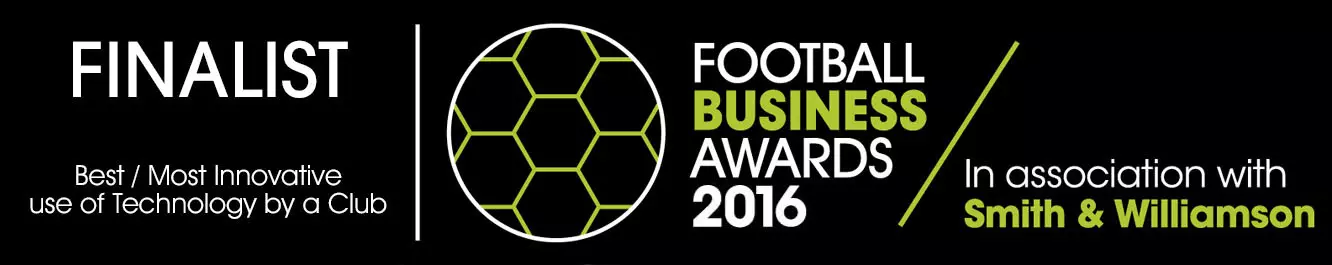 Football Business Awards 2016 Finalist Best Tech Club