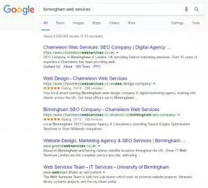 Birmingham SEO Web Services