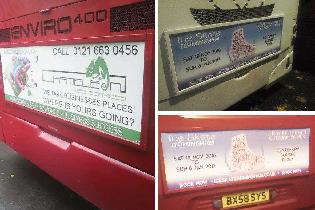 Advertise on Buses