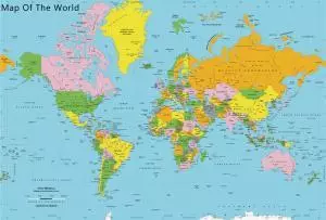HD Map of the world 2017