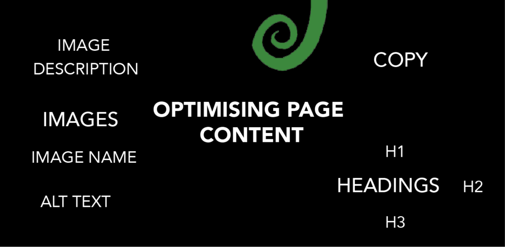 optimise page content